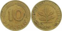 Deutschland  Variante 10 Pfennig 1975 G Ngb.47.1 J 383 sehr schön/vorzüglich