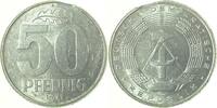 d 50 Pfennig DDR 71A kl.Zainende vz-