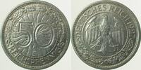 Deutschland 50 Pfennig 50 Reichspfennig 1927 J J 324 ss+ -