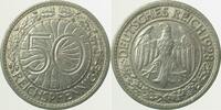 Deutschland 50 Pfennig 50 Reichspfennig 1928 J ss J 324 -