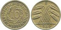Deutschland 10 Pfennig 10 Reichspfennig 1930 D ss J 317 -