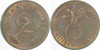 Deutschland 2 Pfennig 2 Pfennig 1937 A J 362 Drittes Reich -