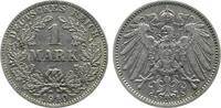 Deutschland 1 Mark 1 Mark 1910 E J 017 Kaiserreich -
