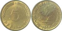 Deutschland 5 Pfennig 5 Pfennig 1950G bfr J 382 bfr 5 Pfennig -