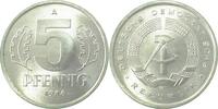 d 5 Pfennig DDR 1986A stgl./matt