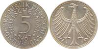 Deutschland 5 DM 5 Deutsche Mark 1967 J bfr/st J 387 5 DM -