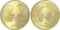 d 20Pfennig DDR 1984A stgl./matt