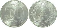 d 50 Pfennig DDR 1985A bfr/stgl/matt