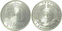 d 50 Pfennig DDR 1986A bfr/stgl/matt