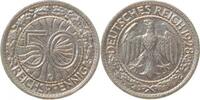 Deutschland 50 Pfennig 50 Reichspfennig 1928 G ss/vz J 324 -