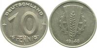 d 10 Pfennig DDR 1948A stgl./matt