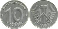 d 10 Pfennig DDR 1952E prfr. Erstabschlag (EA)! !!