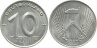 d 10 Pfennig DDR 1953A vz/stgl.