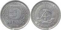 d 5 Pfennig DDR 1982A ss/vz kl. Zainende