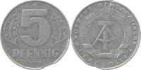 d 5 Pfennig DDR 75A 2xZainende ss kl. Rf.