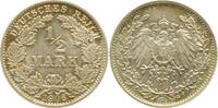 Deutschland 0.5 Mark 1/2 Mark 1906G prfr ! J 016 -