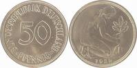 Deutschland 50 Pfennig 50 Pfennig 1950 F J 384 -