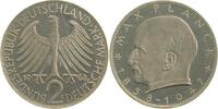 Deutschland 2 DM 2 Mark Max Planck 1968 G PP- Proof- J 392 -