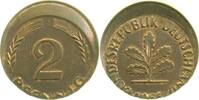 Deutschland 2 Pfennig Fehlprägung 2 Pfennig 1965 J dezentriert 20% J 381 -