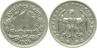 Deutschland 1 Reichsmark 1 Reichsmark 1936 G J354 vz/stgl J 354 -