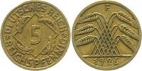 d 5 Pfennig 1926F ss/vz