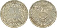 Deutschland 1 Mark 1 Mark 1910 D J 017 vz aus Erstabschlag -