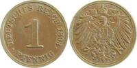 d 1 Pfennig 1893J vz/prfr