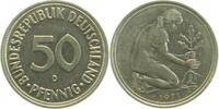 Deutschland  Variante 50 Pfennig 1971 D kleines Münzzeichen EPA 30K1 sehr schön