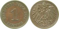 Deutschland 1 Pfennig 1 Pfennig 1896 E f prfr J 010 -