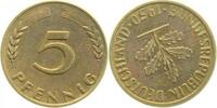BRD 5 Pfennig 1950J S180 Franz.Prägung -