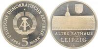 Deutschland 5 Mark 1984 5 Mark DDR Altes Rathaus Leipzig 1984A Proof PP ... 32,00 EUR Differenzbesteuert nach §25a UStG zzgl. 5,00 EUR Versand