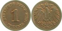 Deutschland 1 Pfennig 1 Pfennig 1890 E prfr fein J 010 -