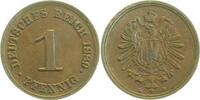 Deutschland 1 Pfennig 1 Pfennig 1889D f prfr J 001 -