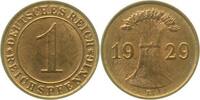 Deutschland 1 Pfennig 1 Reichspfennig 1929 E J 313 -