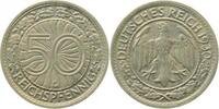 Deutschland 50 Pfennig 50 Reichspfennig 1930 G vz/prfr f vz J 324 -