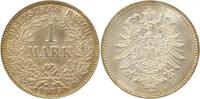 Deutschland 1 Mark 1 Mark Kaiserreich 1875 H fast prägefrisch/fast stempelglanz -