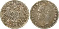 Deutschland 2 Mark 2 Mark Otto Bayern 1898 D Patina vorzüglich + J 045 Otto -