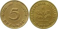 BRD 5 Pfennig 50 ohne Münzzeichen -