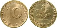 BRD 10 Pfennig 50G ca. 4 gr. Messing -