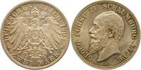 Deutschland 2 Mark 2 Mark Georg Schaumburg Lippe 1904 A vz/stgl/f prfr Georg -