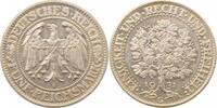 Weimarer Republik 5 Reichsmark 5 Reichsmark Eichbaum 1931 G extrem selten Polierte Platte -