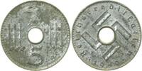 Deutschland  5 Pfennig Reichskreditkasse 1940 B prägefrisch J 61840B-1-3G