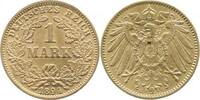 Deutschland 1 Mark 1 Mark Deutsches Reich 1894G fast prägefrisch/f.stempelglanz -