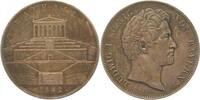 Deutschland Geschichtsthaler Geschichtsthaler 1842 Walhalla f prf/prfr/stgl Ludwig Bayern Ludwig I. -