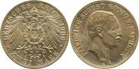 Deutschland 2 Mark 2 Mark Friedrich August 1906 E Sachsen prfr/stgl J 134 Friedrich August -
