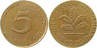Deutschland 5 Pfennig Fehlprägung 5 Pfennig 1972 J auf 1Pfennig -Ronde 2 g -