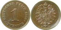 Deutschland 1 Pfennig 1 Pfennig 1889 D f.prfr ! Kaiserreich -