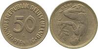 BRD 50 Pfennig 1950G S180 Franz.Prägung -