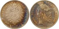 Deutschland 5 Mark 5 Mark Karl König v Württemberg 1888 F J173 tolle Patina 2.2 Karl -