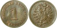 Deutschland 1 Pfennig 1 Pfennig 1877A J 001 ss Rs: geringe Unebenheiten -